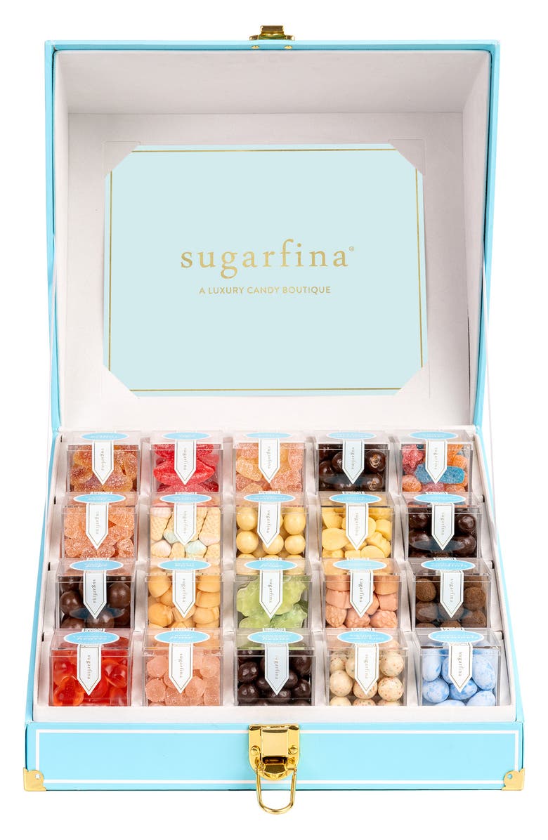 sugarfina Small 20-Piece Candy Trunk, Alternate, color, Blue