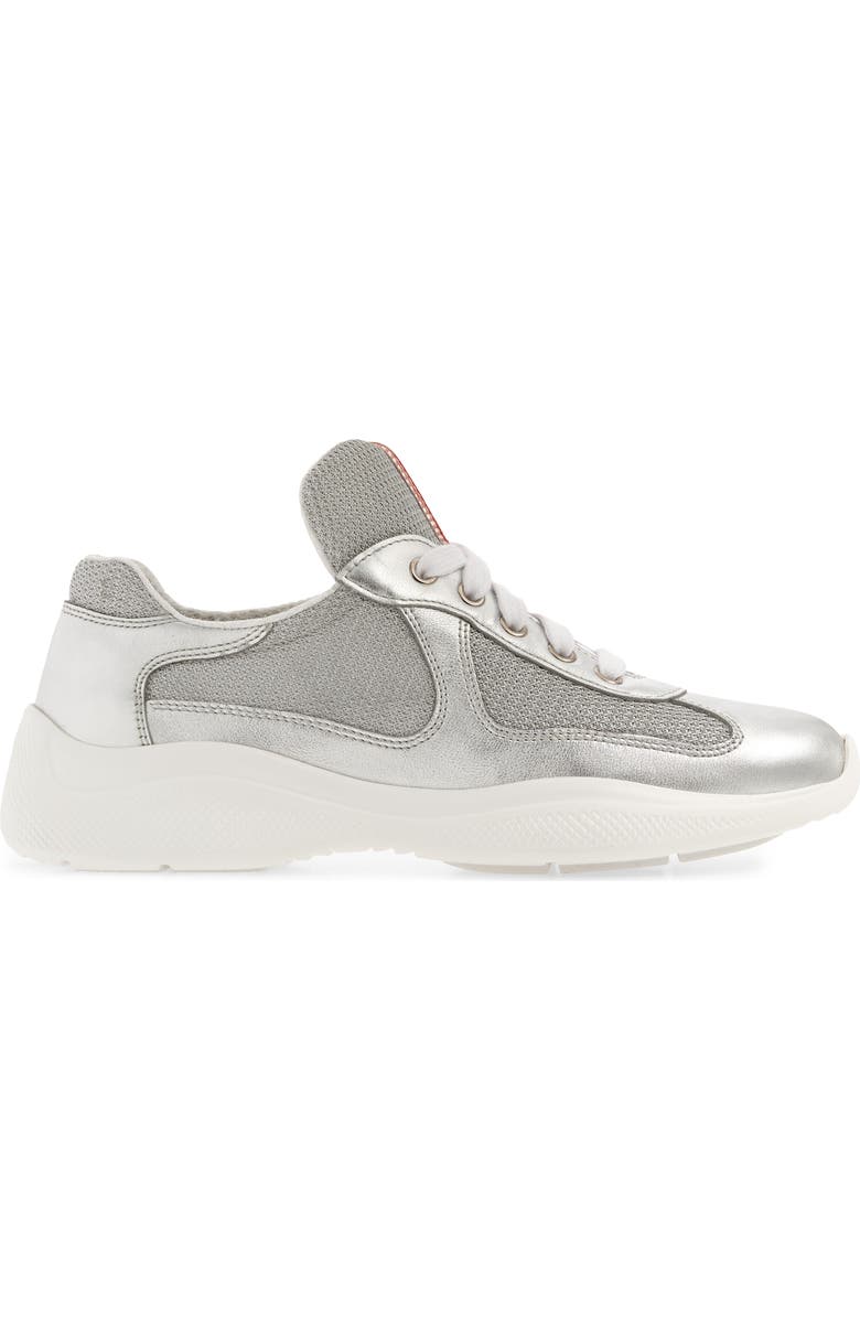 Prada Low-Top Sneaker, Alternate, color,
