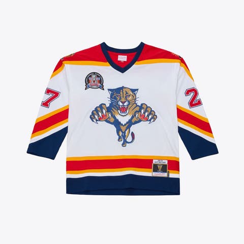 Men's Mitchell & Ness Scott Mellanby White Florida Panthers 1996 Power Play Jersey