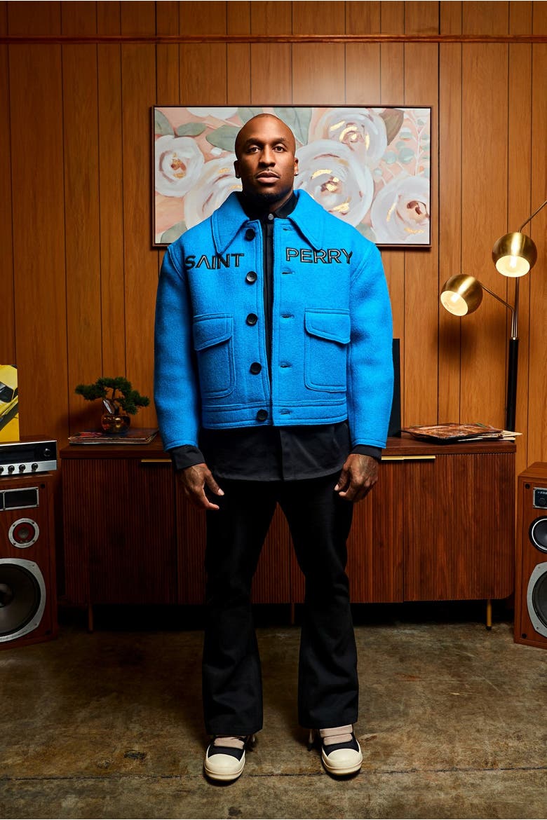 The Love Boxy Jacket, Alternate, color, Blue