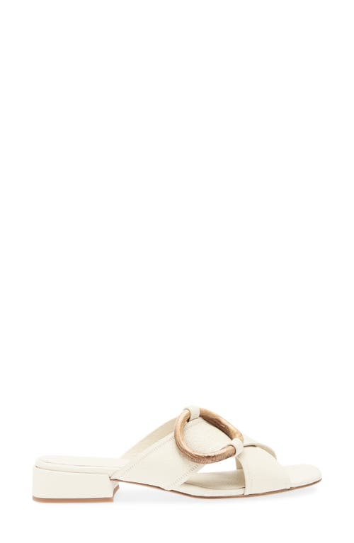 Pedro Garcia Edem Slide Sandal In White