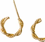 ABLE Braided Mini Hoops