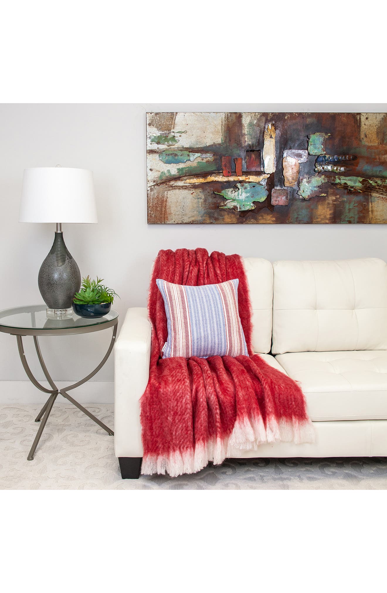 Striped Throw Pillow