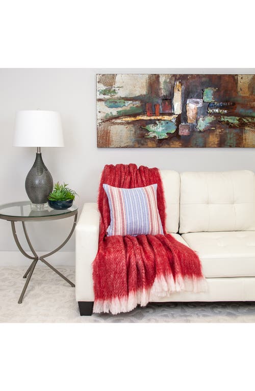 Parkland Collection Striped Throw Pillow In Blue