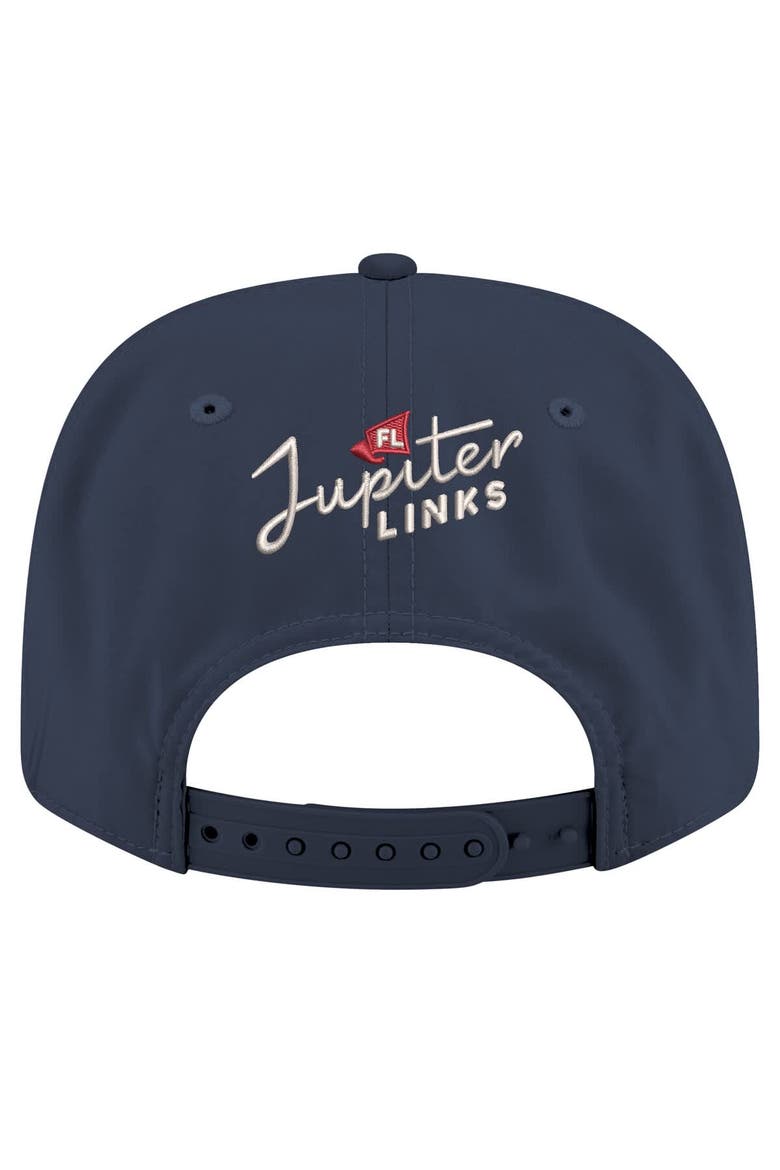 Navy Jupiter Links Golf Club Team COOLERA 9SEVENTY Adjustable Hat, Alternate, color, Navy
