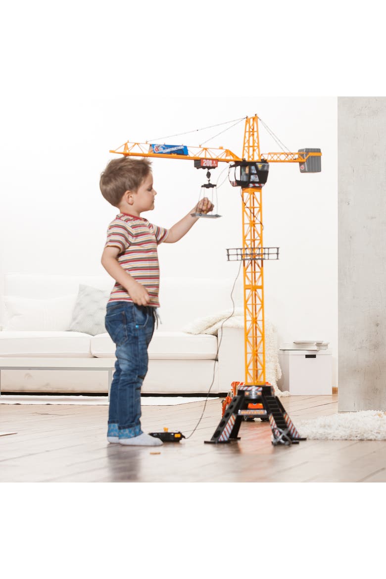 Mighty Construction Crane Remote Control Vehicle, Alternate, color, Multicolored