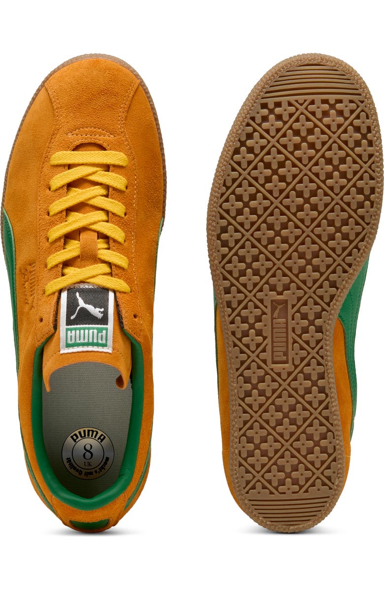 PUMA Brasil Sneaker, Alternate, color, Dark Poppy