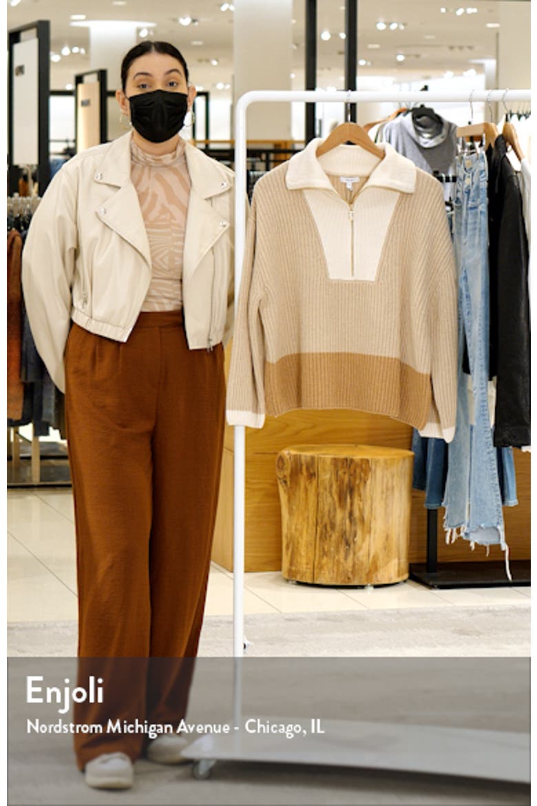 Jackie Wool & Cotton Blend Sweater video