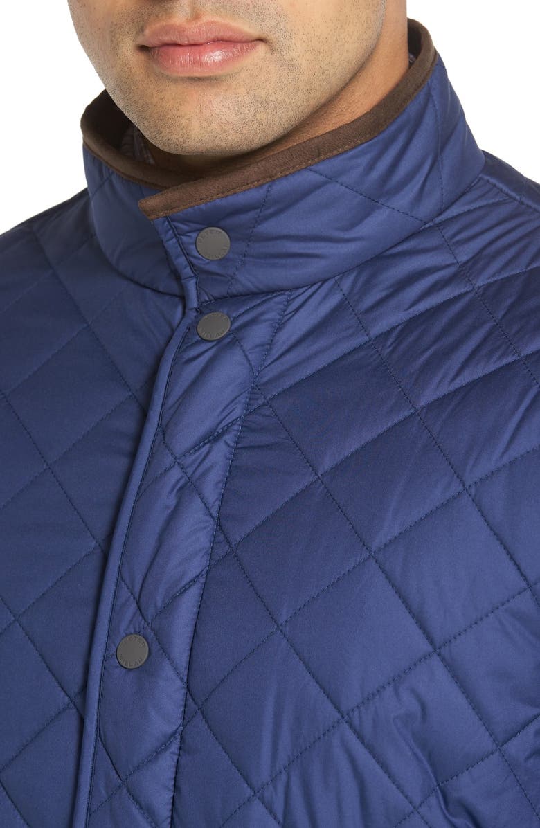 Peter Millar Norfolk Water Resistant Quilted Jacket, Alternate, color, 