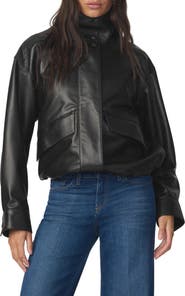 Joe's Cohen Leather Bomber Jacket