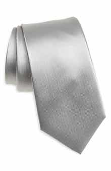Duchamp Solid Silk Tie