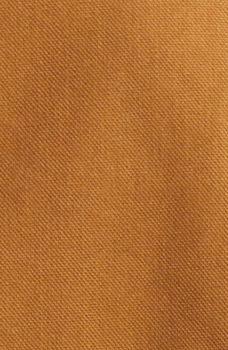 Drake's Check Lined Cotton Canvas Welder Chore Jacket, Alternate, color, Light Brown