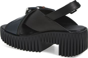 Plia Juno Platform Slingback Sandal