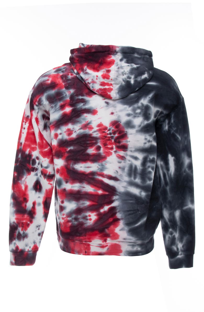 XRAY Half and Half Tie Dye Hoodie, Alternate, color, 