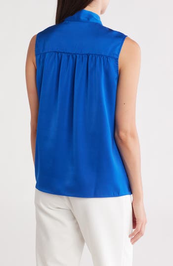Tie Front Sleeveless Top