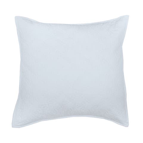 26" x 26" Sutton Fog Cotton Euro Sham - Machine Washable