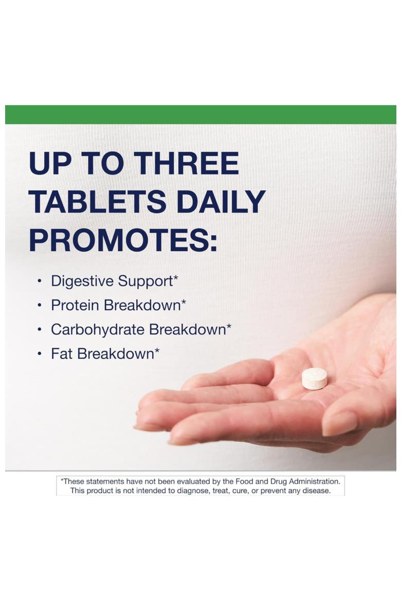 Comprehensive Pancreatic Enzyme Digestive Support Tablets - 120 Count, Alternate, color, None