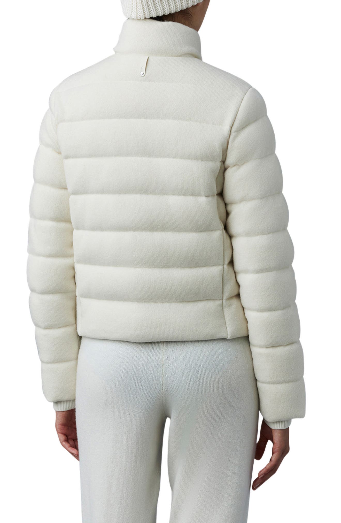 Melia Wool & Cashmere Blend Down Puffer Coat - image 2