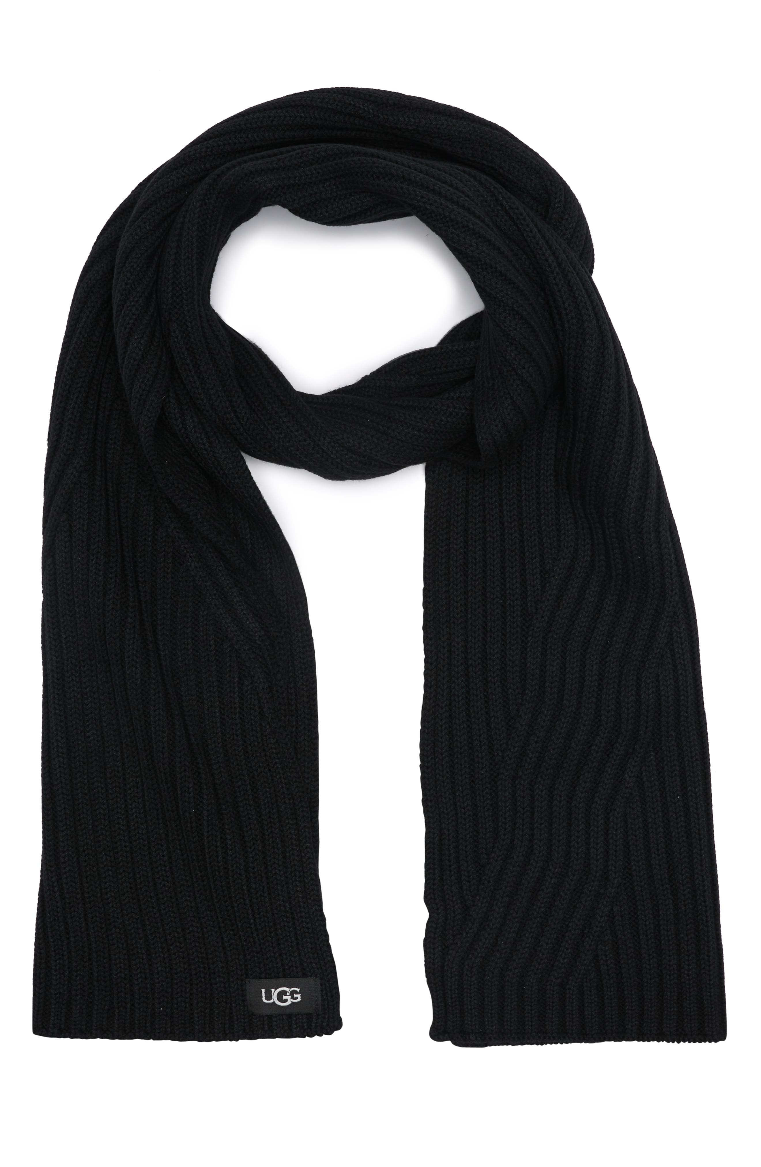 UGG® UGG Ribbed Oversized Knit Scarf