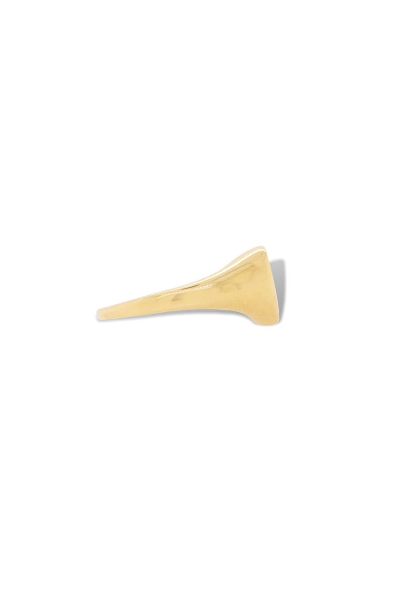 Gold Heart Signet Ring, Alternate, color, Yellow Gold