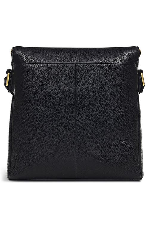 Radley London Crown Hill Small Leather Crossbody Bag In Black