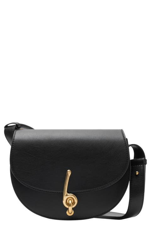 Small Bridle Logo Leather Crossbody Bag