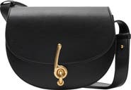 Burberry Small Bridle Logo Leather Crossbody Bag