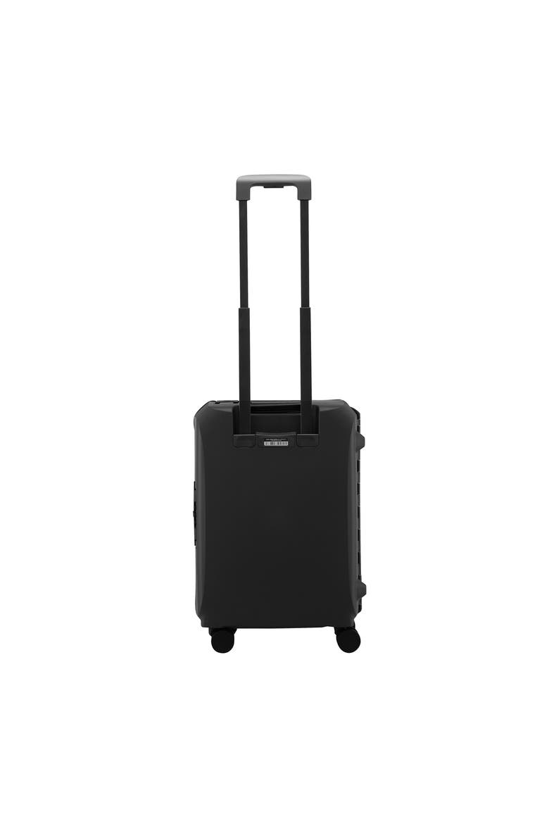 Voja Small carry-on 21 inch Lightweight Luggage, Alternate, color, Midnight Black