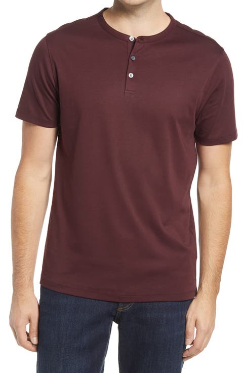 Georgia Solid Henley Shirt