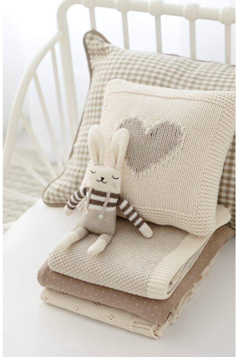 Bunny Plush Animal, Alternate, color, BEIGE