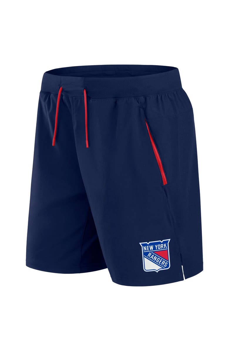 FANATICS Men
s Fanatics Navy New York Rangers Authentic Pro Rink Performance Shorts, Alternate, color, Navy