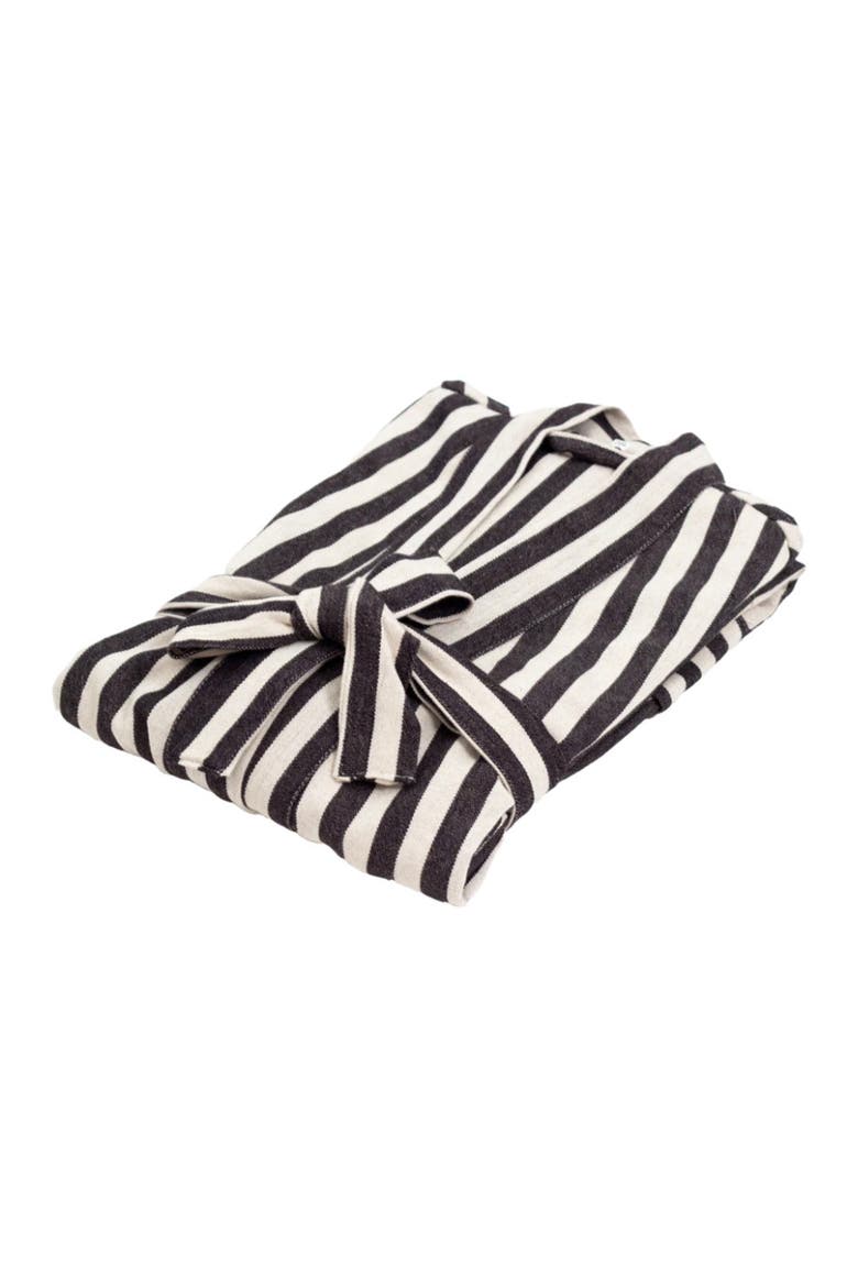Turkish Zebra Bath Robe, Alternate, color, Zebra