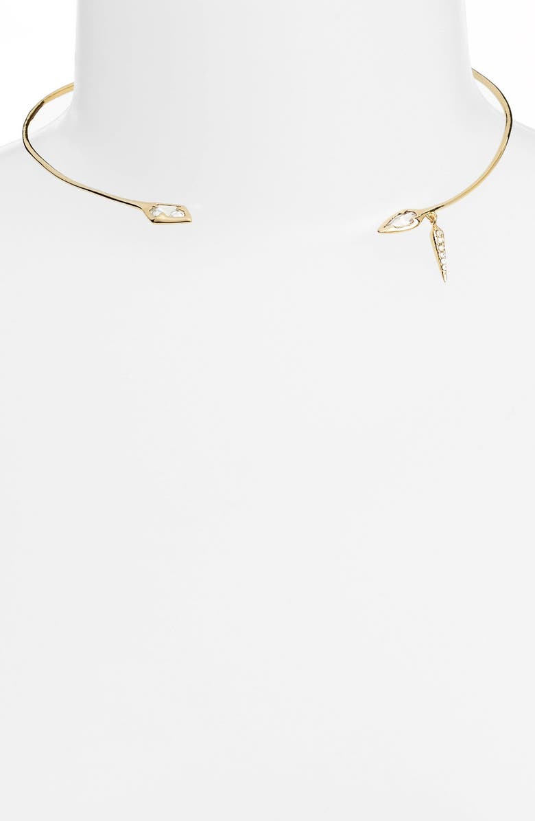 Alexis Bittar 'Miss Havisham' Open Collar Necklace, Alternate, color, 