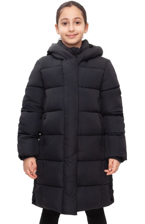 Kids' Knee Length Puffer Coat (Little Kid & Big Kid)