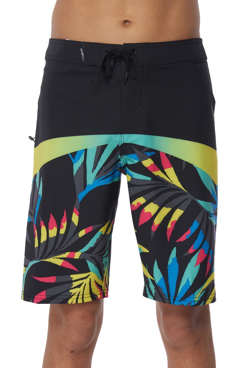 O'Neill Kids' Hyperfreak Board Shorts, Alternate, color, 