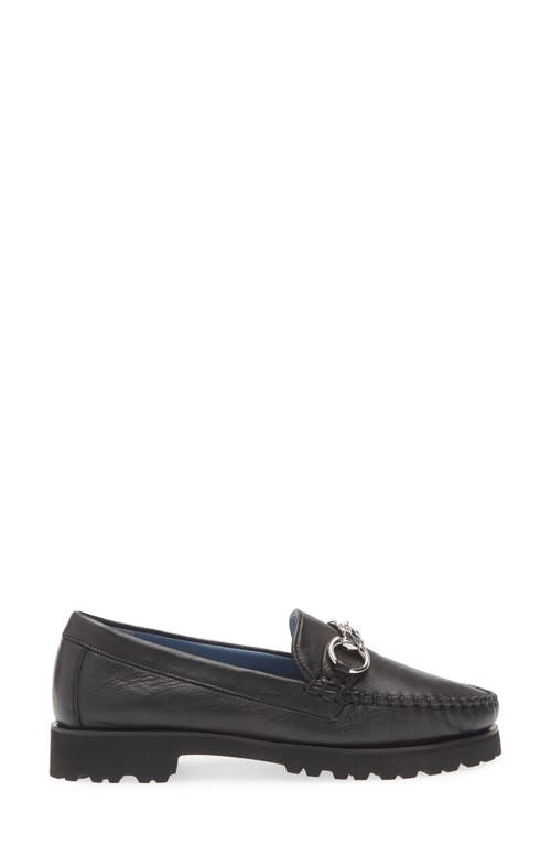 Robert Zur Soho Classic Bit Loafer In Black