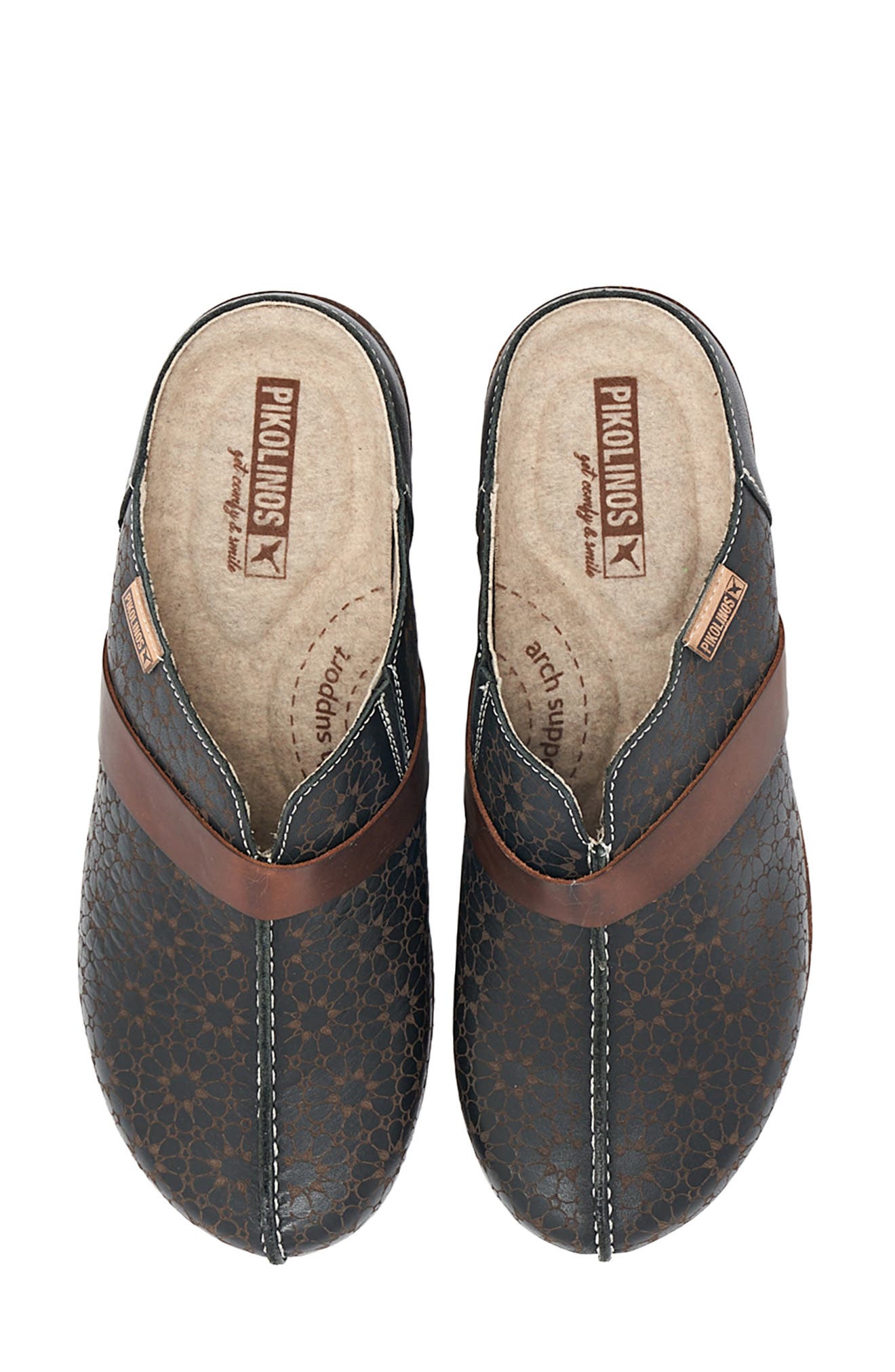 PIKOLINOS Granada Floral Embossed Clog, Alternate, color, 