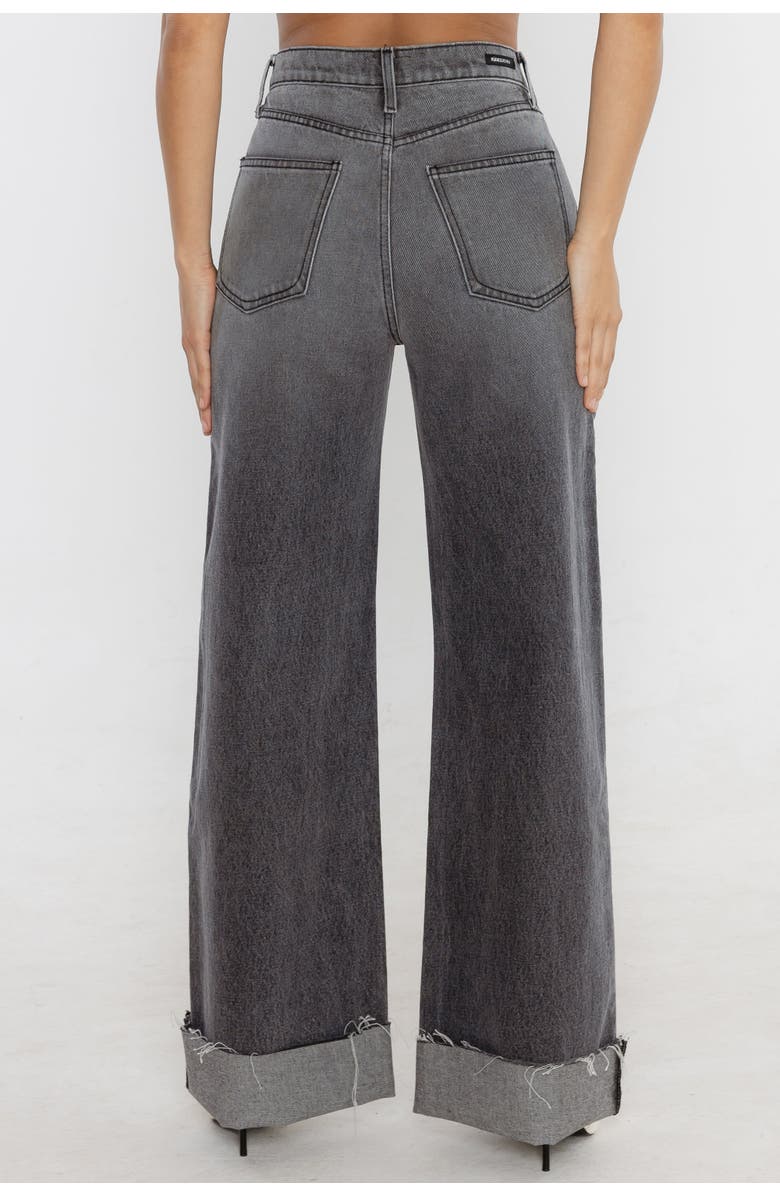 Rudes Denim The Adeline Cuffed Jean, Alternate, color, Laguna Grey