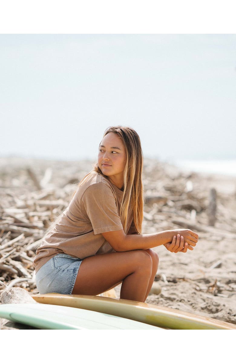 ARIKO Gender Inclusive KOOK Surf T-Shirt, Alternate, color, Sea Grey