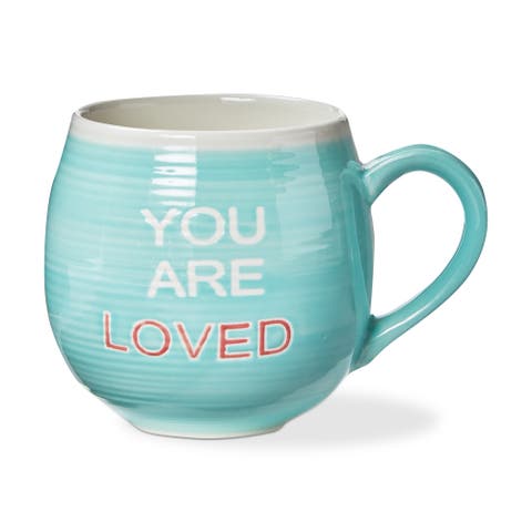 You Are Loved Mug Multi Stoneware Spring