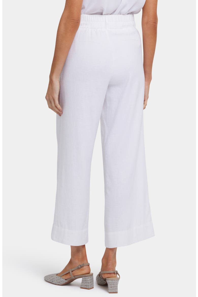 Waverly Linen Blend Wide Leg Pants, Alternate, color, WHITE