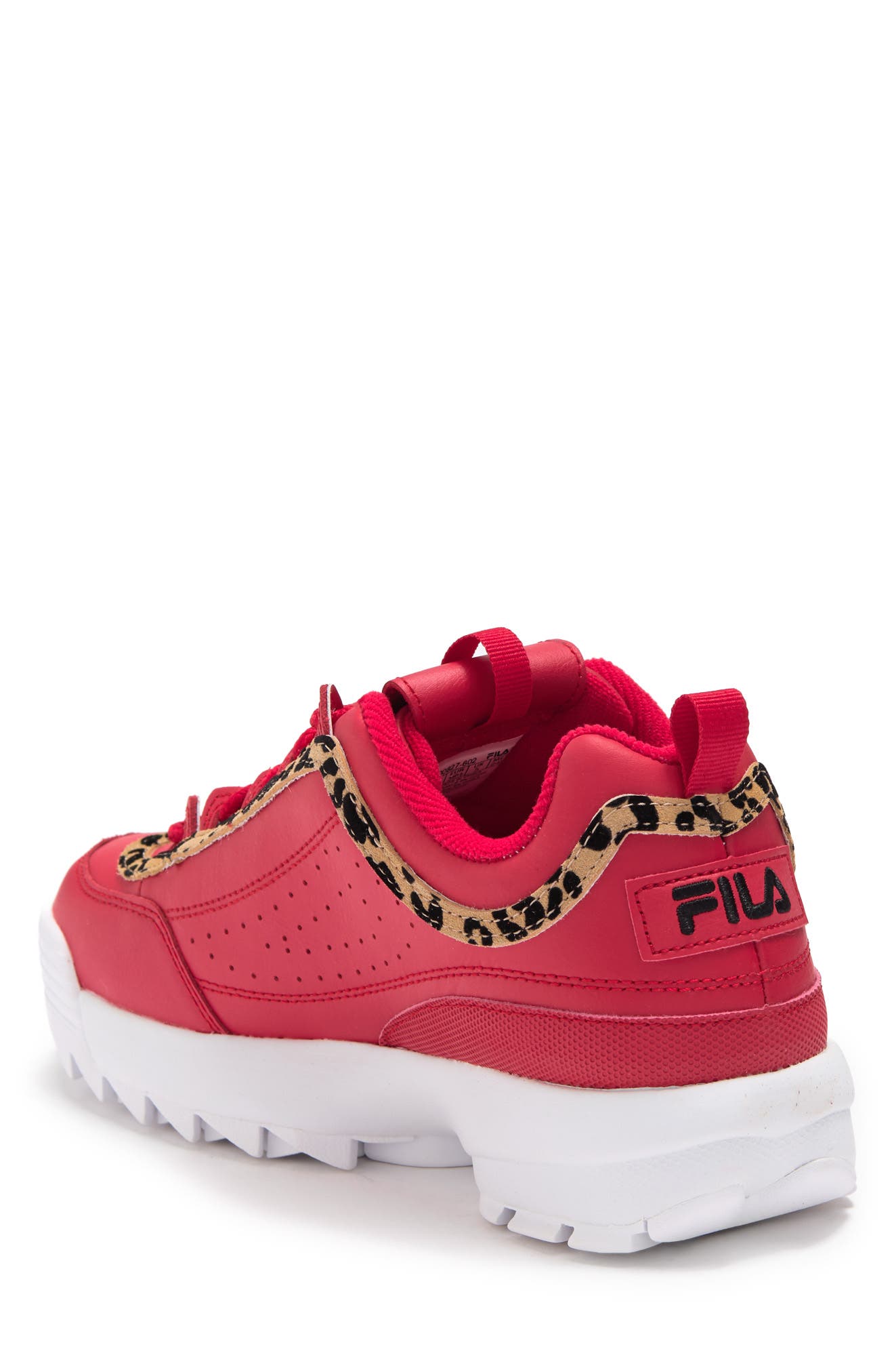 FILA Disruptor II Leopard Sneaker, Alternate, color, 