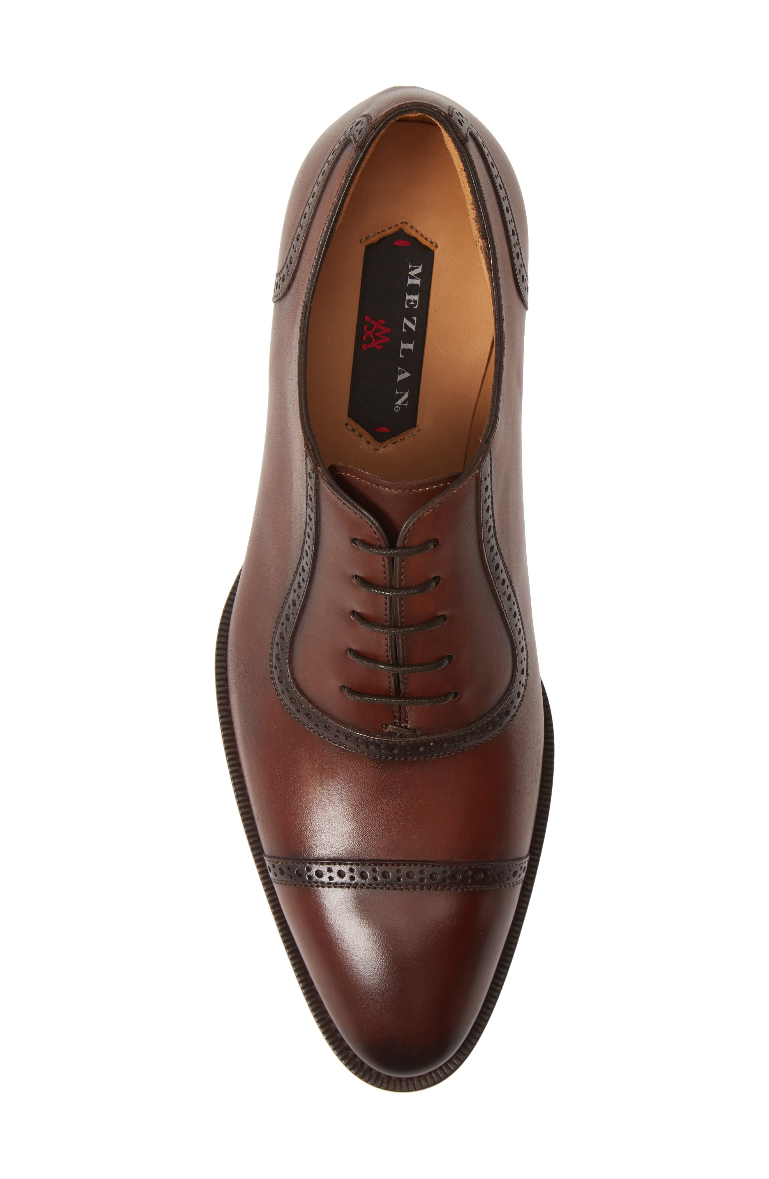 Belgrade Cap Toe Oxford, Alternate, color, COGNAC LEATHER