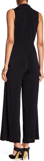 Solid Tie Waist Jumpsuit