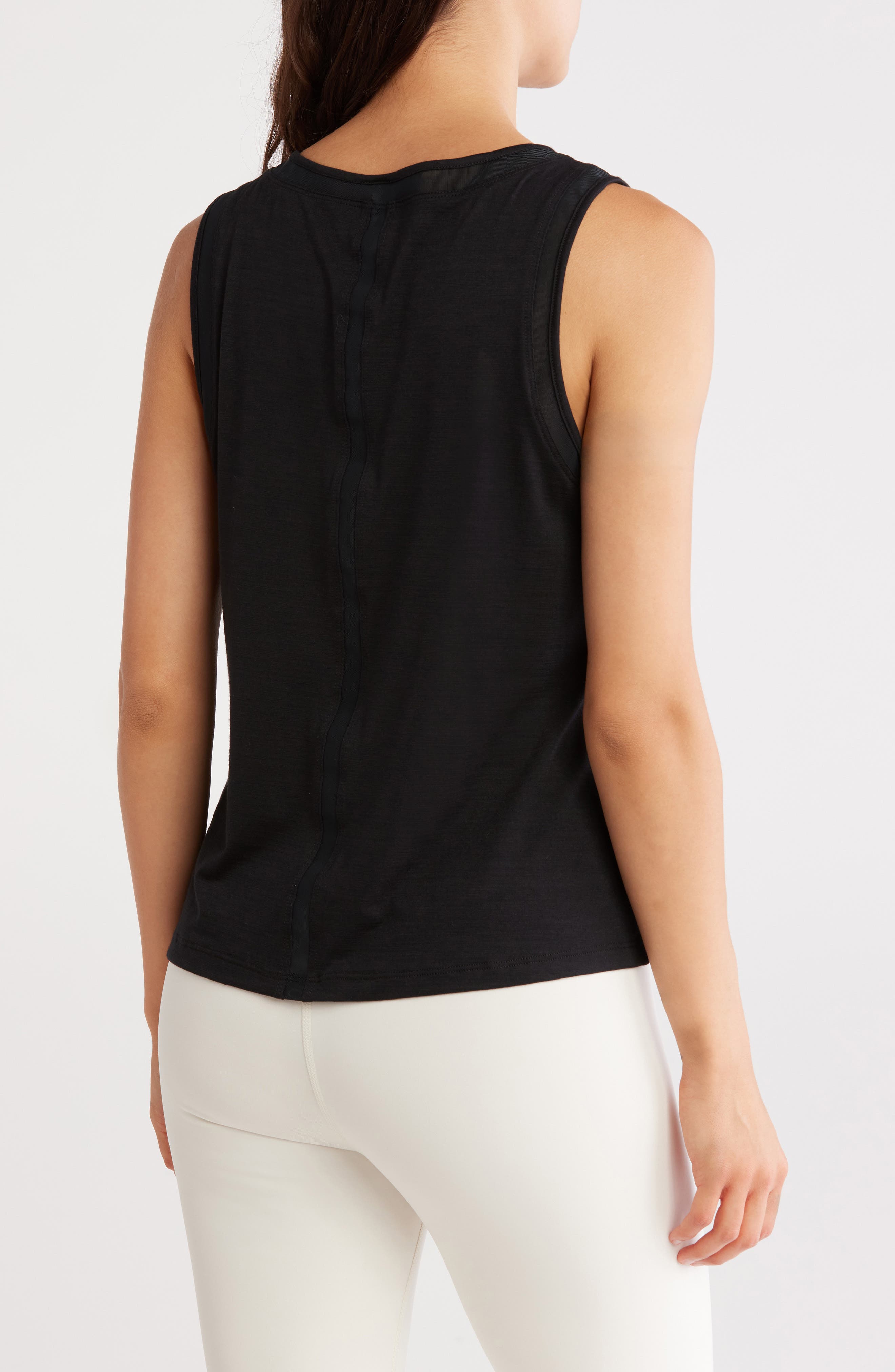 Larissa Mesh Trim Tank - image 2