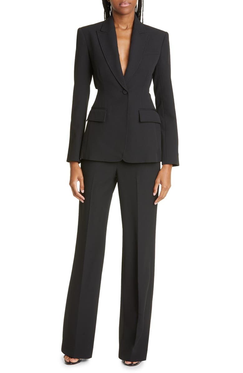A.L.C. Carlyle Cutout Back Blazer, Alternate, color, 