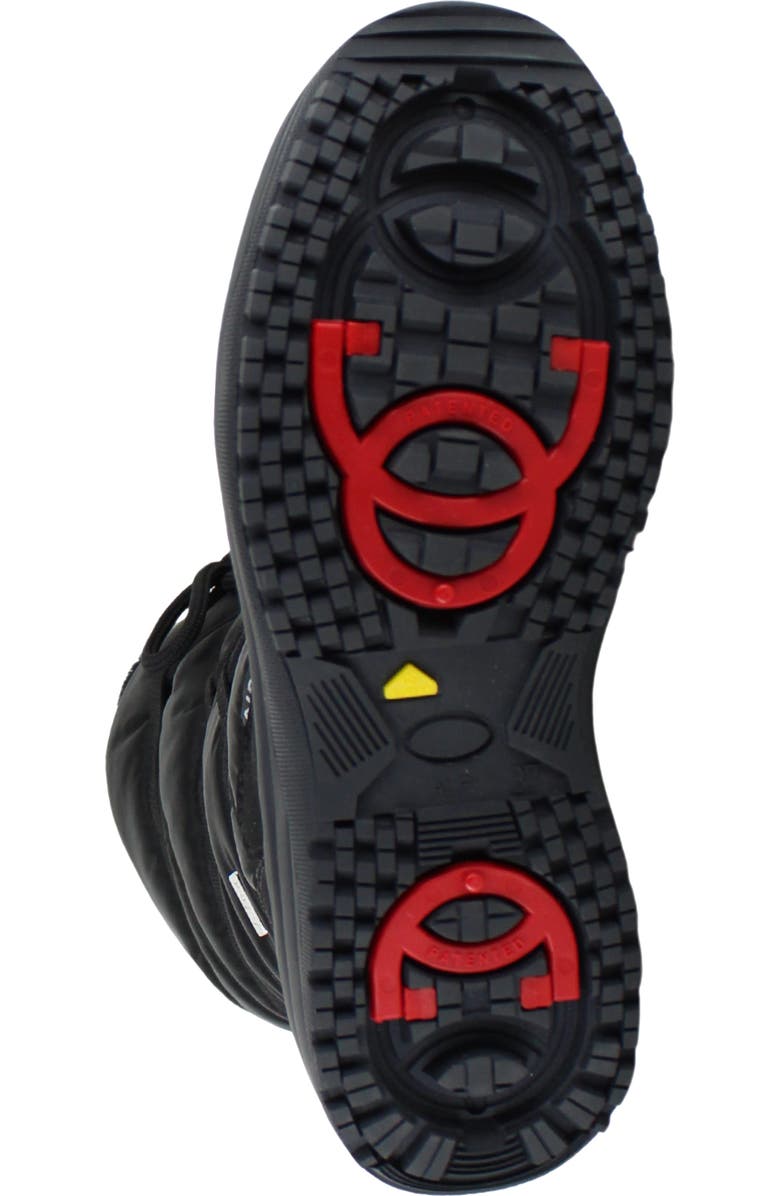 Naot Eldora Fleece Lined Water Resistant Boot, Alternate, color, Black