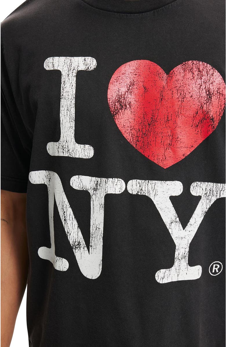 Cotton On Men's Crop Fit New York License T-Shirt, Alternate, color, 