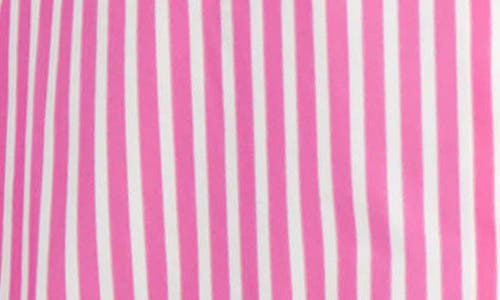 Foxcroft Sophia Stripe Three-quarter Sleeve Stretch Tunic
