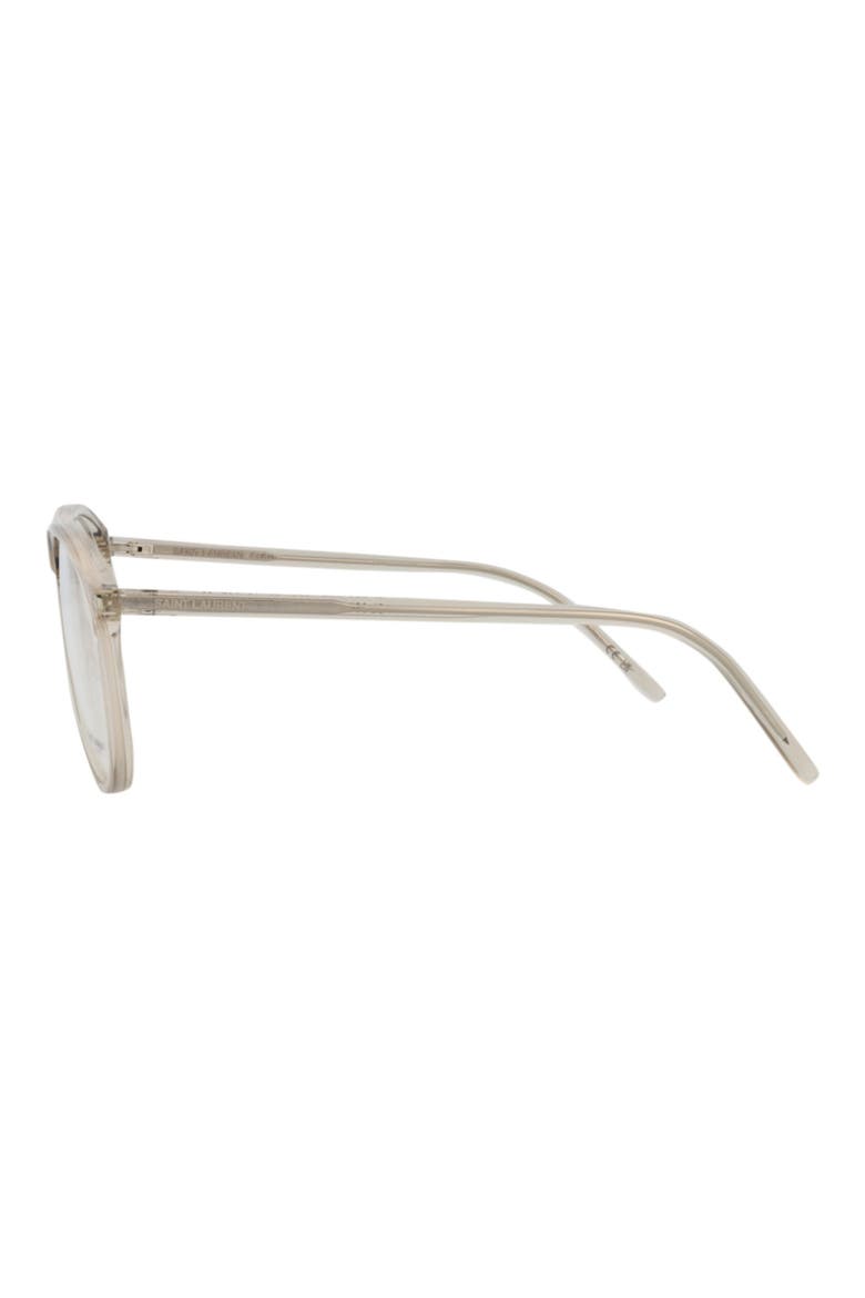 56mm Navigator Optical Frames, Alternate, color, BEIGE BEIGE TRANSPARENT